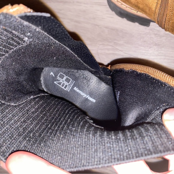 Suede Ankle Booties - Picture 6 of 7